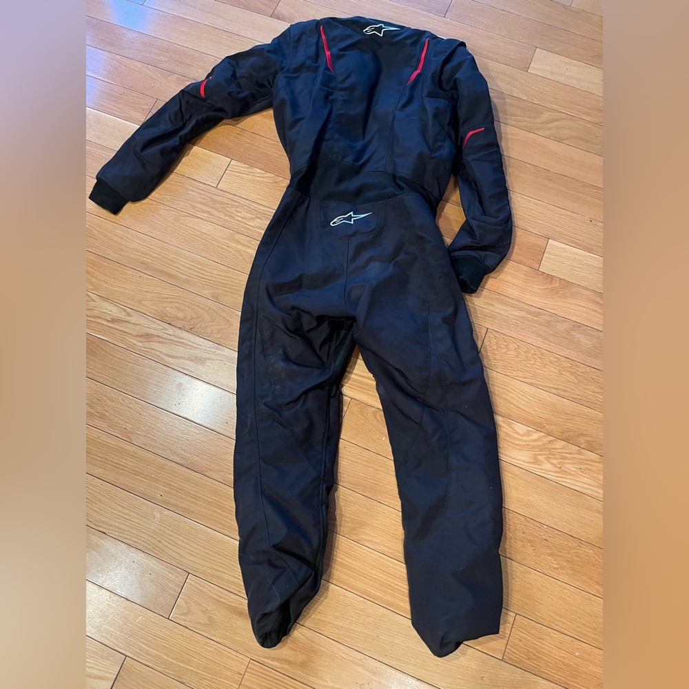 Alpine stars karting suit